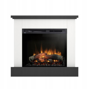 Kominek Elektryczny Jukon 28"xhd Biały/czarny