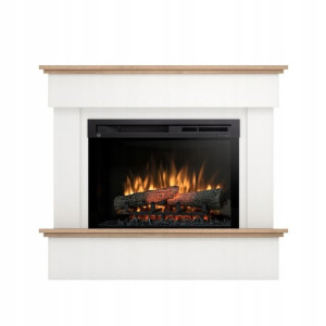 Kominek Elektryczny Tormes 26"xhd Biały/j.dąb