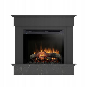 Kominek Elektryczny Tormes 28" Xhd Cz./marmur