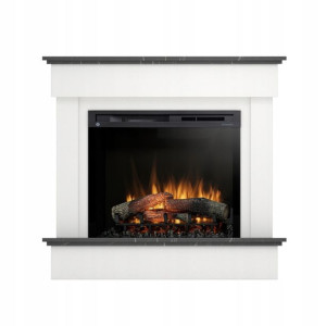 Kominek Elektryczny Tormes28"xhd Biały/marmur