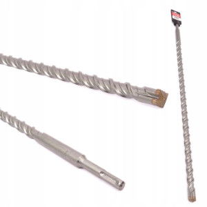 Mocne Wiertło Do Betonu 18x450 Mm Sds Plus Widiowe