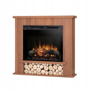 Kominek Elektryczny Tula 28" Xhd Jasny Orzech