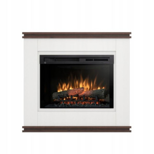 Kominek Elektryczny Vena 26" Xhd Biały/c. Dąb