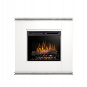 Kominek Elektryczny Vena 23" Xhd Biały/beton