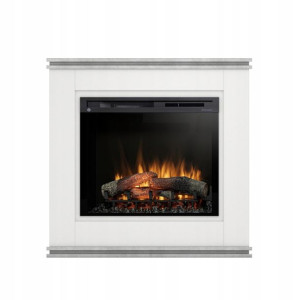 Kominek Elektryczny Vena 28" Xhd Biały/beton