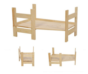 Moduł Nadstawka Wewnętrzna 38,4x72x44,8cm 1 Półka BERDO Surowy Drewniany