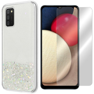 Etui Do Samsung Galaxy A02s Sm-a025 Brokat + Szkło