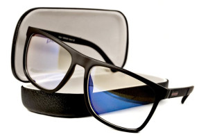 Okulary Antyrefleksyjne Nerdy Zerówki Z Filtrem Światła Niebieskiego Z Etui