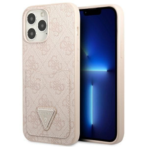 Etui Guess GUHCP13LP4TPP Apple iPhone 13 Pro różowy/pink hardcase 4G Triang