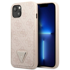 Etui Guess GUHCP13SP4TPP Apple iPhone 13 mini różowy/pink hardcase 4G Trian