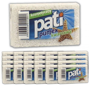 Pumex kosmetyczny Pati biały x 25 sztuk