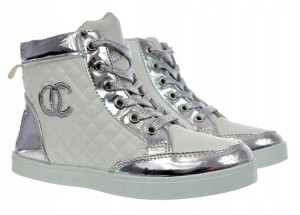 Botki Sportowe Trampki Wysokie Zamek 5512 Roz. 38