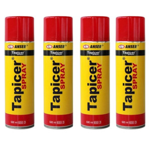 Zestaw 4x Klej TAPICERSKI TKANINA PODSUFITKI spray