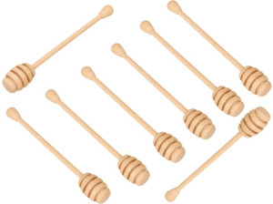 Miodownik Drewniany Do Miodu 18 Cm Łyżka Miód Eko 50szt.
