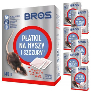 Płatkil na myszy i szczury Bros 140 g x 7 sztuk