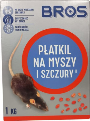Płatki na myszy i szczury Bros 1 kg