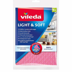 VILEDA ścierka LIGHT & SOFT 6 sztuk