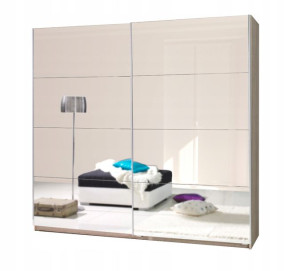 Szafa przesuwna TWISTER 1 z lustrami 225x211x63 cm