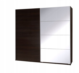 Szafa przesuwna TWISTER 3 z lustrami 225x211x63 cm