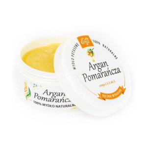 Mydło 100% naturalne argan & pomarańcza 80g