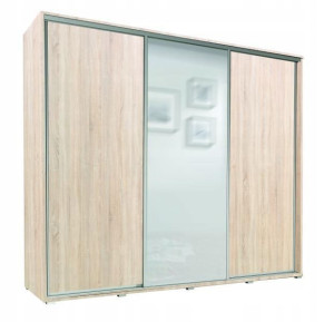Szafa przesuwna SILVER z lustrem 255x215x66 cm