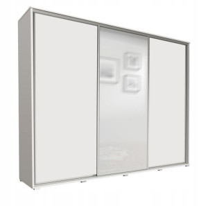 Szafa przesuwna SILVER z lustrem 255x215x66 cm