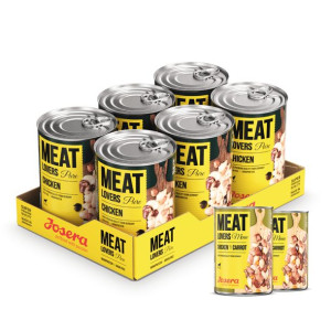 JOSERA Meatlovers Pure Kurczak 6x800g + 2x400g GRATIS