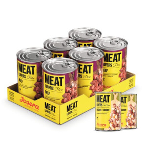 JOSERA Meatlovers Pure Wołowina 6x800g + 2x400g GRATIS