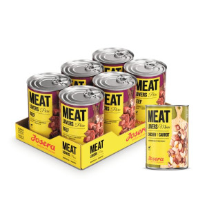 JOSERA Meatlovers Pure Wołowina 6x400g + 400g GRATIS