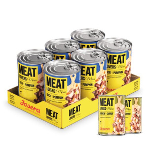 JOSERA Meatlovers Menu Kaczka z dynią 6x800g + 2x400g GRATIS