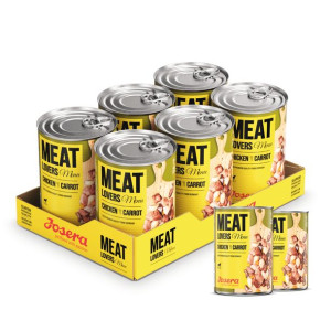JOSERA Meatlovers Menu Kurczak z marchewką 6x800g +2x400g GRATIS