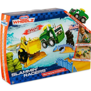 Slammin' Racers Arena do wyścigów + autko śmieciarka Little Tikes
