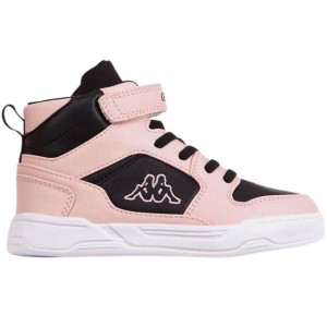 Buty dla dzieci kappa lineup różowo-czarne 260926k 2111