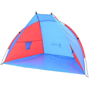 Namiot plażowy sun 200x100x105 czerwono-niebieski royokamp 1015668