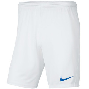 Spodenki dla dzieci nike dry park iii nb k białe bv6865 104