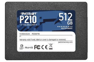 Dysk Ssd Patriot 2.5" 512gb P210 Sata Iii Up To 540mbs/430mbs