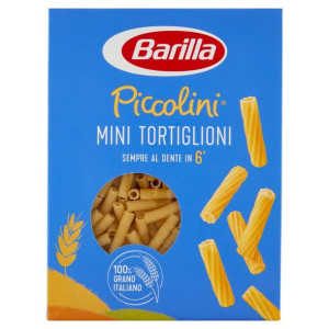 Barilla Piccolini Mini Tortiglioni - makaron rurki (500 g)