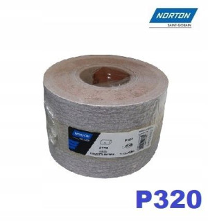 Papier ścierny Norton A275 rolka 115mmx50m P320