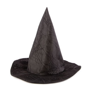 Czarny Kapelusz Czarownicy Halloween