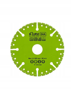 Tarcza tnąca wielofunkcyjna DIA Luna 115 mm