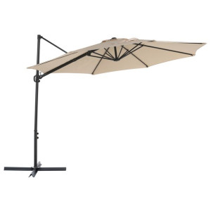 Parasol ogrodowy ⌀ 295 cm beżowy SAVONA II