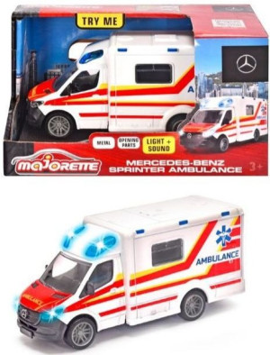 Majorette Grand Samochód Ambulans Mercedes