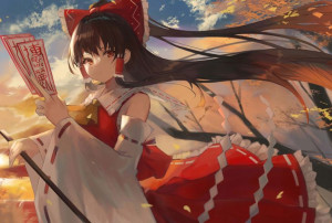 Podkładka pod myszkę anime gra Touhou Project