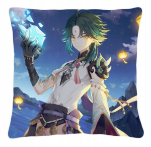 Poduszka anime gra Genshin Impact Xiao