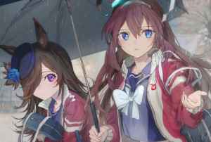 Podkładka pod myszkę anime Uma Musume Pretty Derby