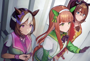 Podkładka pod myszkę anime Uma Musume Pretty Derby