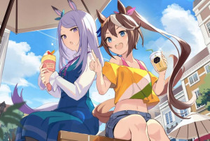 Podkładka pod myszkę anime Uma Musume Pretty Derby