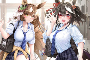 Podkładka pod myszkę anime Uma Musume Pretty Derby