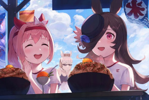 Podkładka pod myszkę anime Uma Musume Pretty Derby