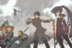 Podkładka pod myszkę anime Log Horizon